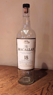 MACALLAN 18 Old Empty Bottle 1989 | eBay