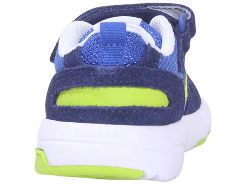 Saucony Toddler Boy's Jazz-Lite-2.0 Sneakers Hook-&-Loop Shoes Blue/Green - Picture 4 of 24