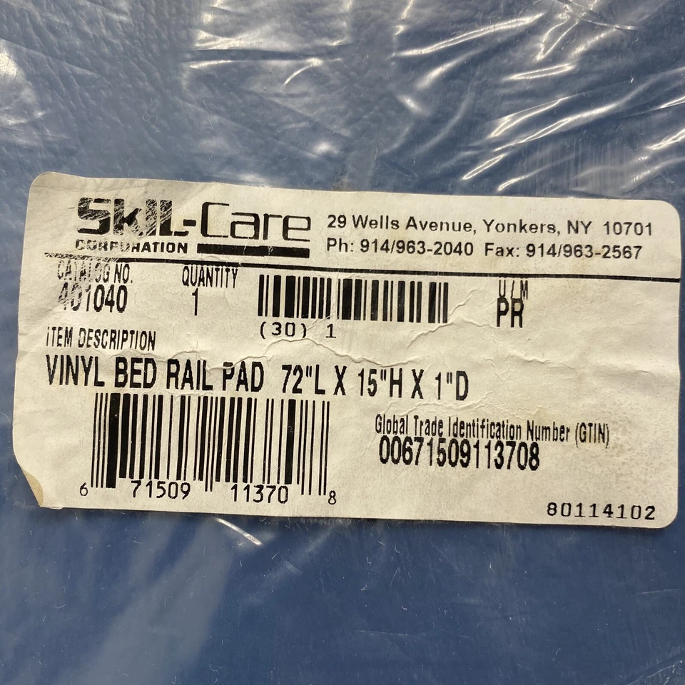 Almohadillas de riel de cama de vinilo SkiL-Care (clásicas) Foto 3 de 4