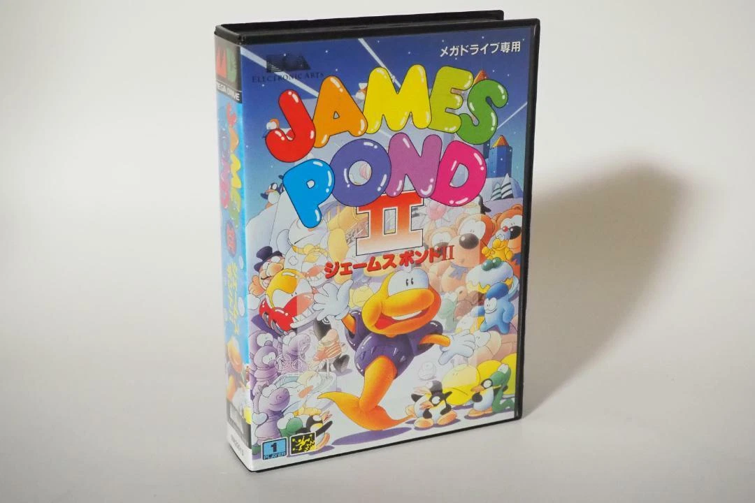 James Pond II 2 sega mega drive Japan MD genesis From JP Import F