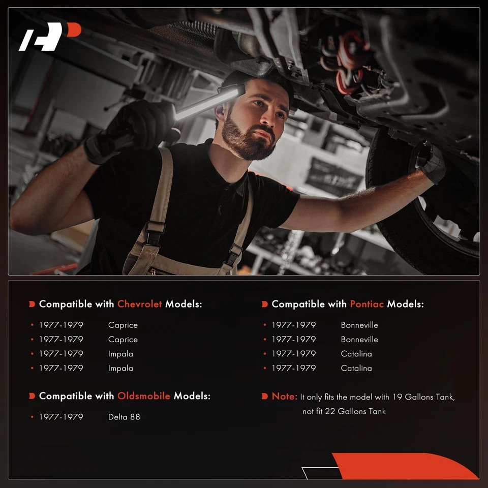 Топливный бак 19 галлонов для Chevrolet Caprice Impala Oldsmobile Pontiac 1977-1979 - Изображение 3 из 4