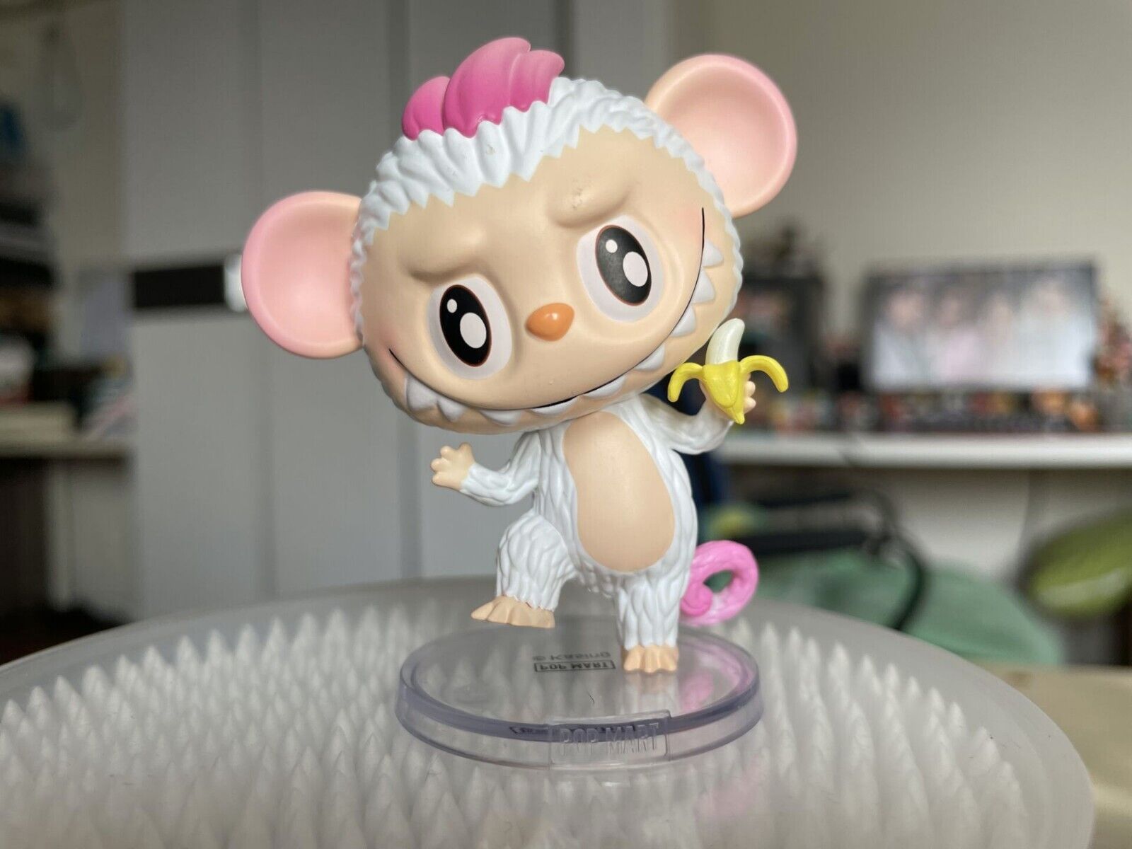 POP MART x HOW2WORK Labubu The Monsters Animals Monkey Mini Figure