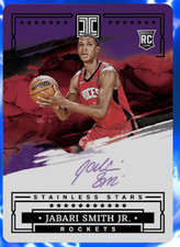 Panini NBA Dunk 2022-23 Impeccable Rookie Jabari Smith Jr Auto #d 2/10 DIGITAL