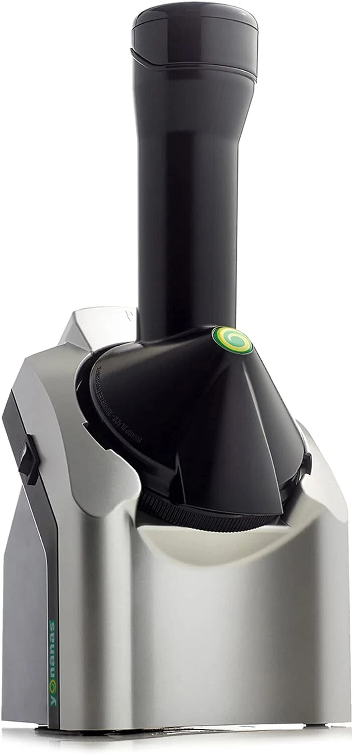 Yonanas 902 Classic Vegan Dairy-Free Frozen Fruit Soft Serve Maker 200W Silver