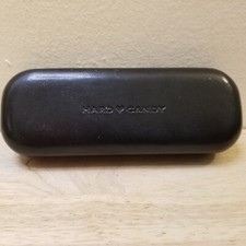 Hard Candy Eyeglass or Sunglass Clamshell Hardcase, Black And Pink