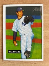 2005 Bowman Heritage #75 Mike Mussina New York Yankees NrMt
