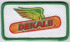 50 Pcs DEKALB corn Embroidered Patches 4"x2.25" iron-on