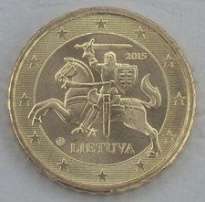 10 Cent Commemorative Coin Lithuania 2015 Uncirculated