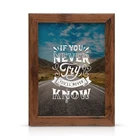 Photo Frame Poster Size Picture Frame Wooden Effect Oak Black Walnut White