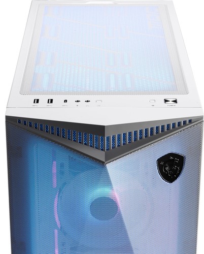 MPG GUNGNIR 300R Airflow White Mid-Tower PC-Gehäuse - E-ATX Kapazität Grafikk... - Afbeelding 6 van 8