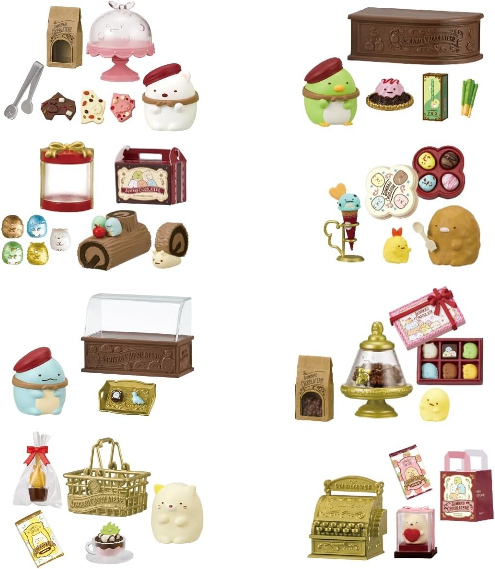 Re-Ment Miniature Japan Sumikko Gurashi SUMIKKO CHOCOLATE complete