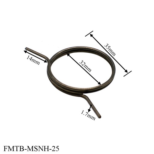 Replacement Door Handle Spring Internal Coil Repair Kit Circlip Nylon Washers - Picture 37 of 53