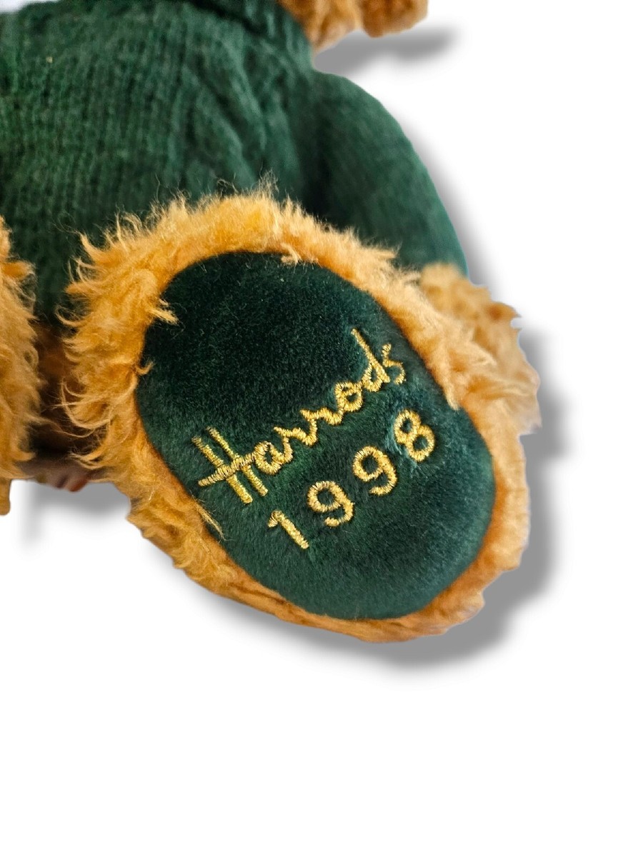 Rare Vintage Harrods 1998 Christmas Teddy Bear Large