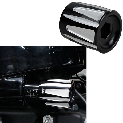 Rear KNOB Pre Adjuster Cover for Harley Fat Boy Bob Breakout Sport Glide FLDE 