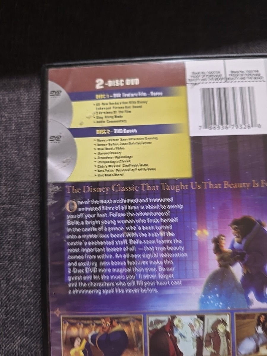 Beauty & the Beast (DVD, 1991) 786936793260| eBay Beauty & the Beast (DVD, 1991) 786936793260| eBay