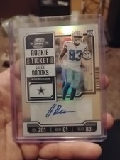 2023 Panini Contenders Optic - Rookie Ticket Autographs #175 Jalen Brooks...