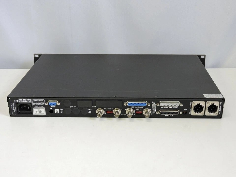 Wohler AMP1-S8DA 8CH Input Rack-in Audio Monitor - Image 3 of 4