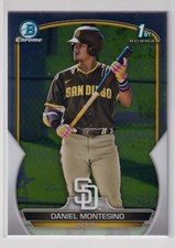 DANIEL MONTESINO 1st Bowman Chrome 2023 Bowman BCP-114 San Diego Padres