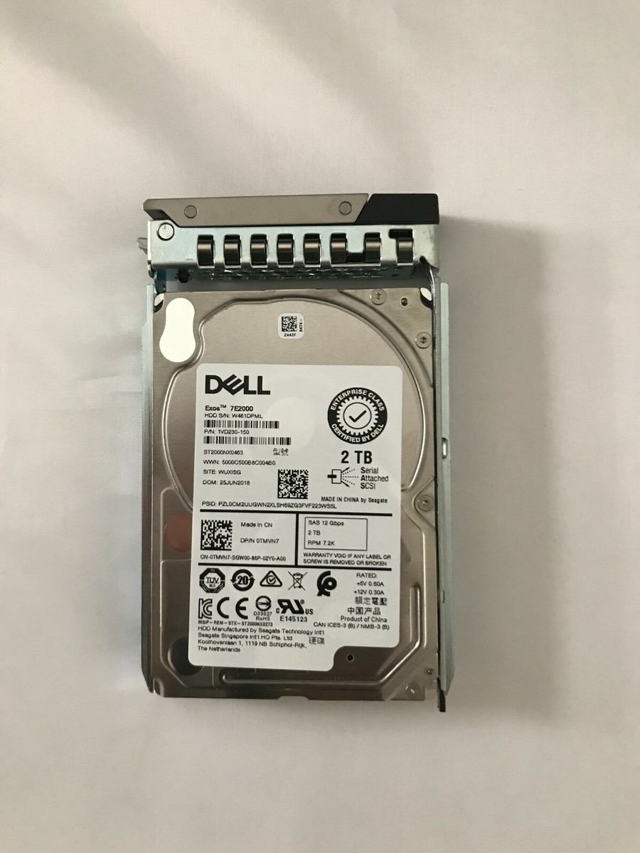 0TMVN7 DELL SEAGATE ST2000NX0463 2.5