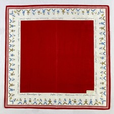 NWT Vintage Peyton Place Handkerchief Pocket Square Bandana Neckerchief