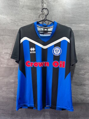 Rochdale AFC 2016-17 Home Football Shirt Jersey Errea Men s size M