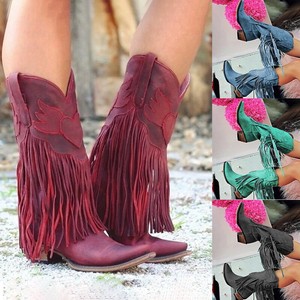 tassel cowboy boots