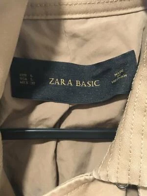 Zara Satin Texture Trench Coat Beige The Urge Au Zara Flowing Trench Coat Light Khaki