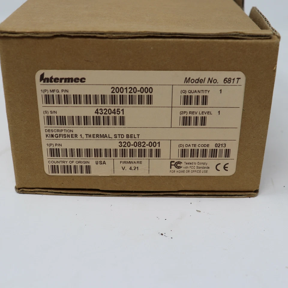 Intermec 681T Thermal Printer Kingfisher 1 (320-082-001) - Image 2 of 3