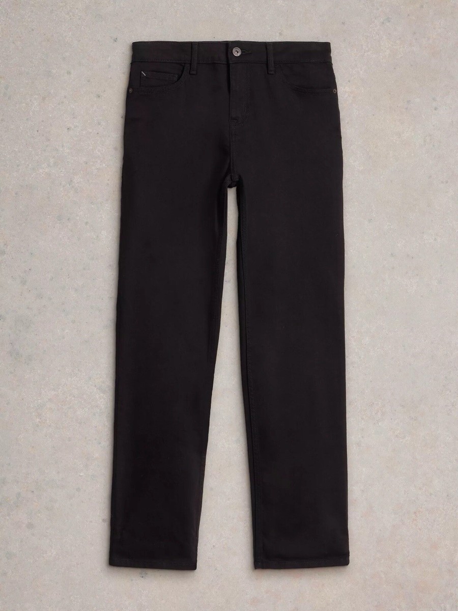 White stuff Straight Black jeans Size 10R Brand New With Tag