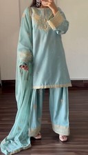 Women Dress Pakistani Salwar Kameez Readymade Suits Indian Wedding Party 3 Piece