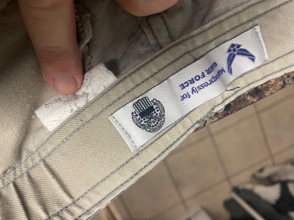 Air Force Military Surplus ABU Tiger Stripe Camo Ripstop Pants