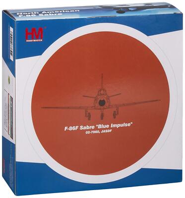 HOBBYMASTER 1/72航空自衛隊 F-86F Blue Impulse HOBBY MASTER 1/72 Air Self-Defense Force F-86F Saber Blue Impulse