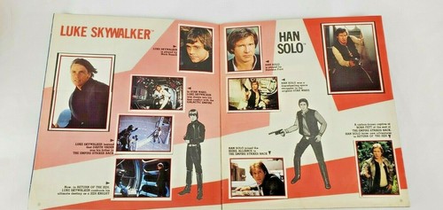 PANINI STAR WARS RETURN OF THE JEDI 1983 STICKER ALBUM with some stickers - Picture 5 of 7