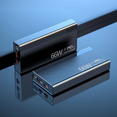 30000mAh 66W Power Bank Fast Charging Portable Charger External Battery PD18W US