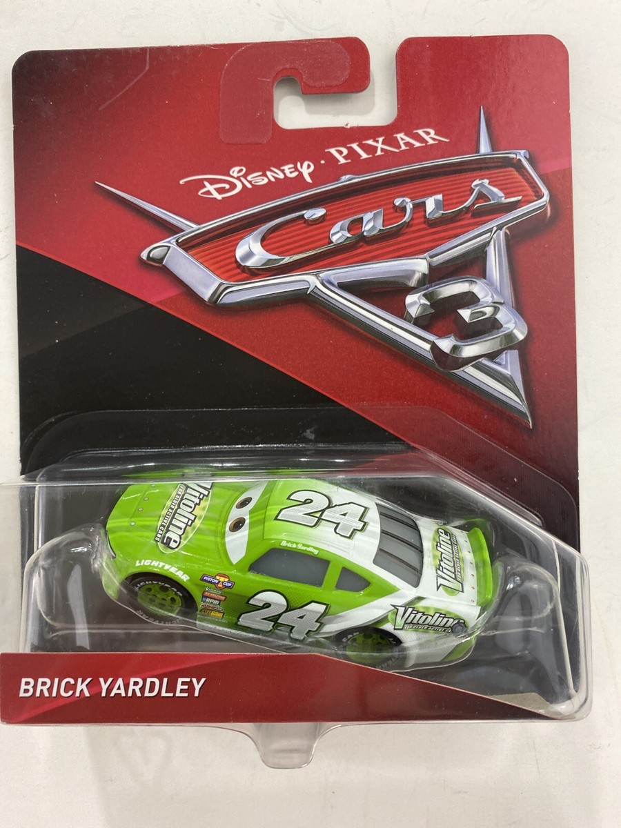 Disney Pixar Cars 3 Brick Yardley 1:55 Scale 2016 DieCast Mattel