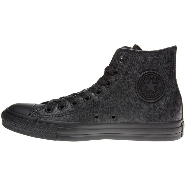 black all star oxford mono trainers