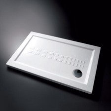 PIATTO DOCCIA BAGNO RETTANGOLARE CERAMICA ALTHEA ITO SOTTILE H 5,5 SLIM BIANCO