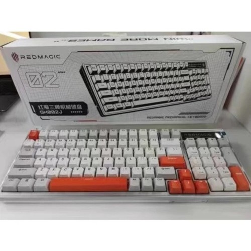 100% Nubia Red Magic GK002J 2.4G Wireless Bluetooth Tri-mode Mechanical Keyboard - Picture 14 of 16