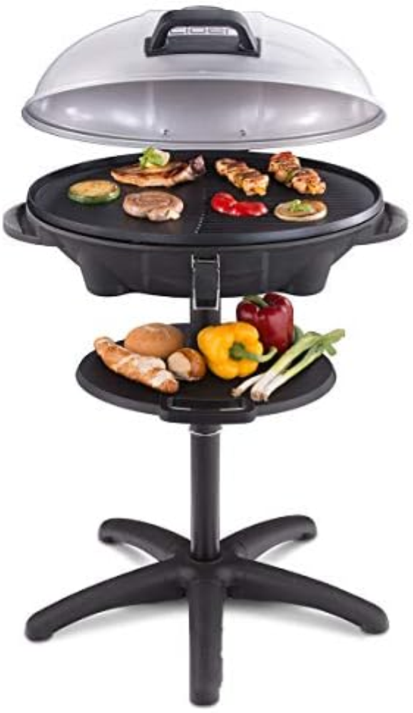 Cloer 6789 Barbecue Elettrico, Indoor & Outdoor, barbecue da tavolo utilizzabile