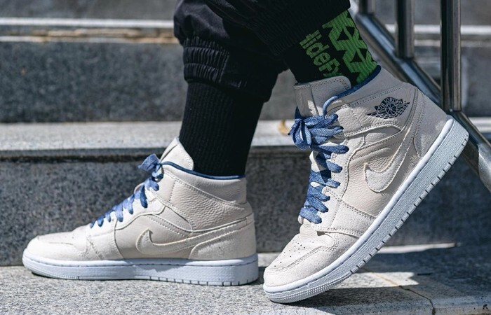 ★NIKE★大人気★WMNS AIR JORDAN 1 MID SE SANDDRIFT★追跡可 ☆NIKE☆大人気☆WMNS AIR JORDAN 1 MID SE SANDDRIFT☆追跡可