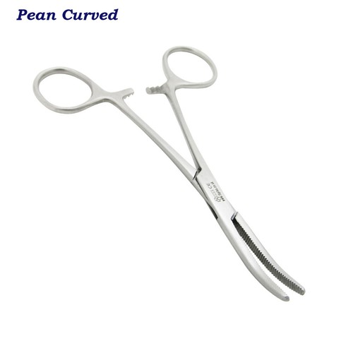 Pean Forceps Straight & Curved 14cm Surgical Hemostatics instruments PACK OF 5 - Picture 4 of 5