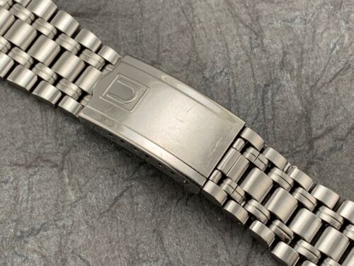 Universal Geneve Aero Compax 22mm Steel Link Bracelet 8/71 With Endpieces # 304 - Picture 3 of 17