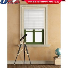 1" Cordless Vinyl Light Filtering Blinds 1-Piece White, 35" W x 64" L