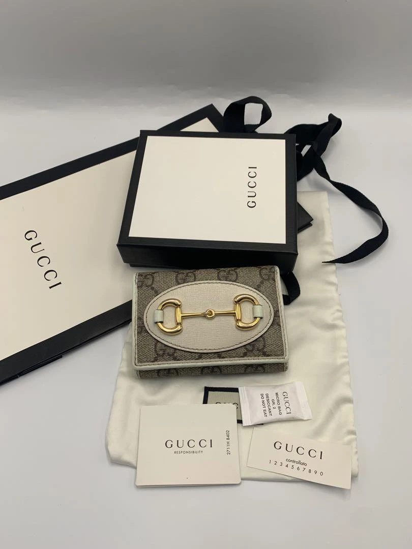 Gucci Portefeuille Horsebit g Supreme Cuir m1_0426