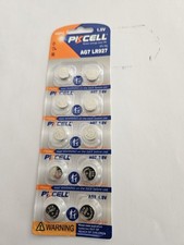 Fast Shipping-pkcell -10 PK-Watch Batteries--Ag7 /Lr 927- 2027