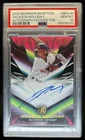 2023 Bowman Inception Jackson Holliday Auto Fuchsia Foil #71/75 Orioles PSA 10