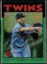 2021 Topps Silver Pack 1986 Chrome Green Refractor /99 Josh Donaldson #86BC-27