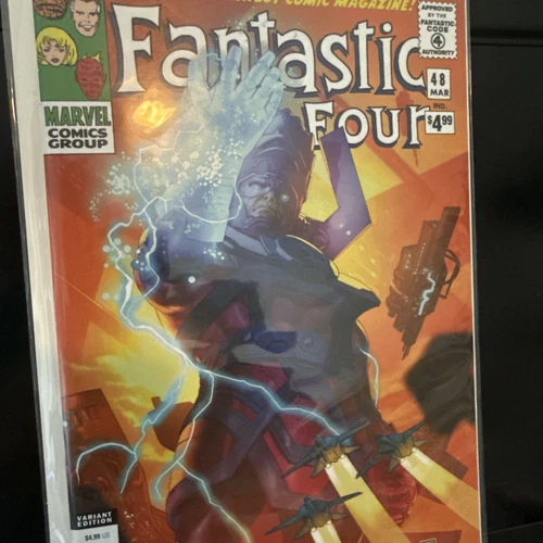 Fantastic Four #48 Facsimile Taurin Clarke 1:25 Variant Cover 🔥🔥