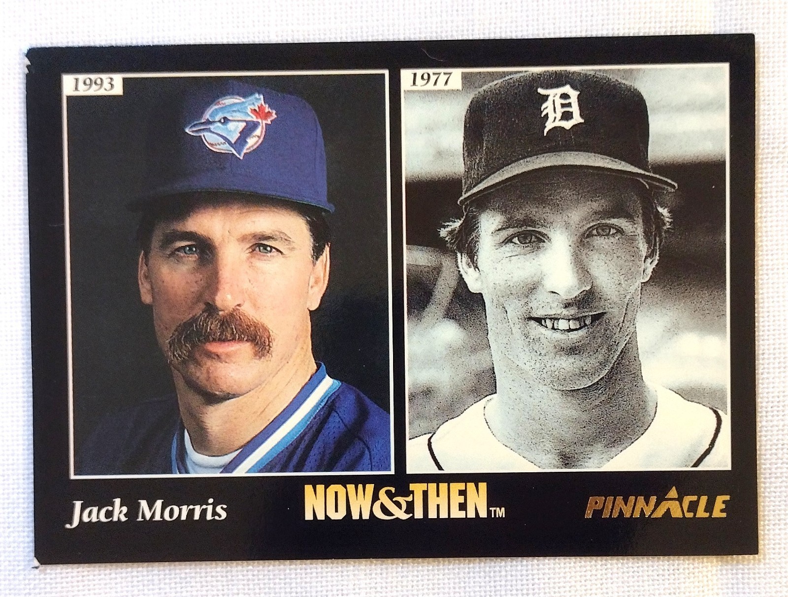 1993 Pinnacle Now & Then - Jack Morris #472 - 1977-1993