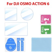 Camera Tempered Glass Film Lens Screen Protector Accessory For DJI OSMO ACTION 6